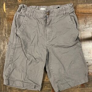 Old Navy Boy’s Charcoal Flat Front Shorts